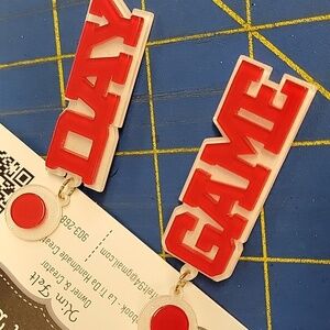 Game Day Sports 2.5" Earrings
